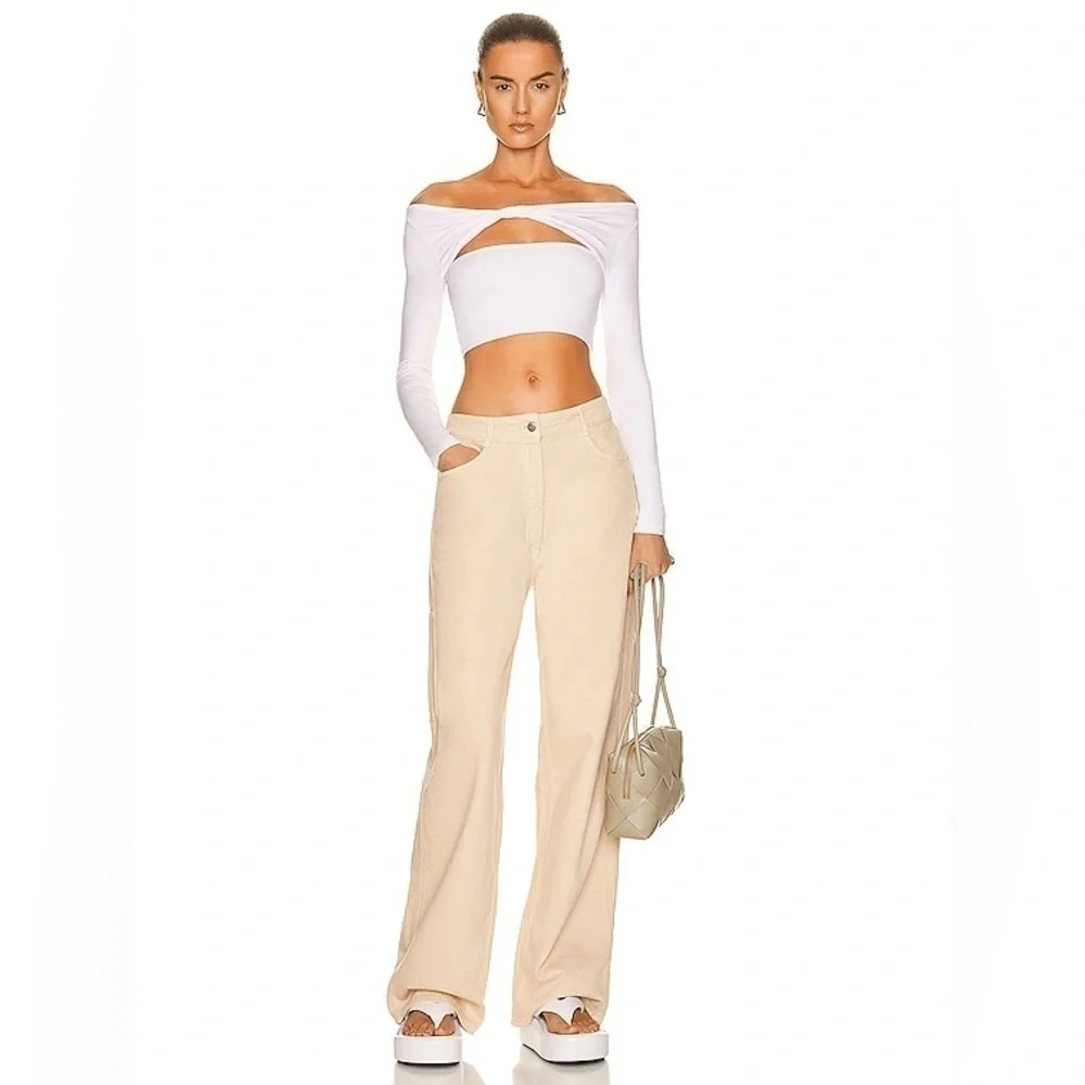 SER.O.YA Ellis Top In White - Picture 2 of 5